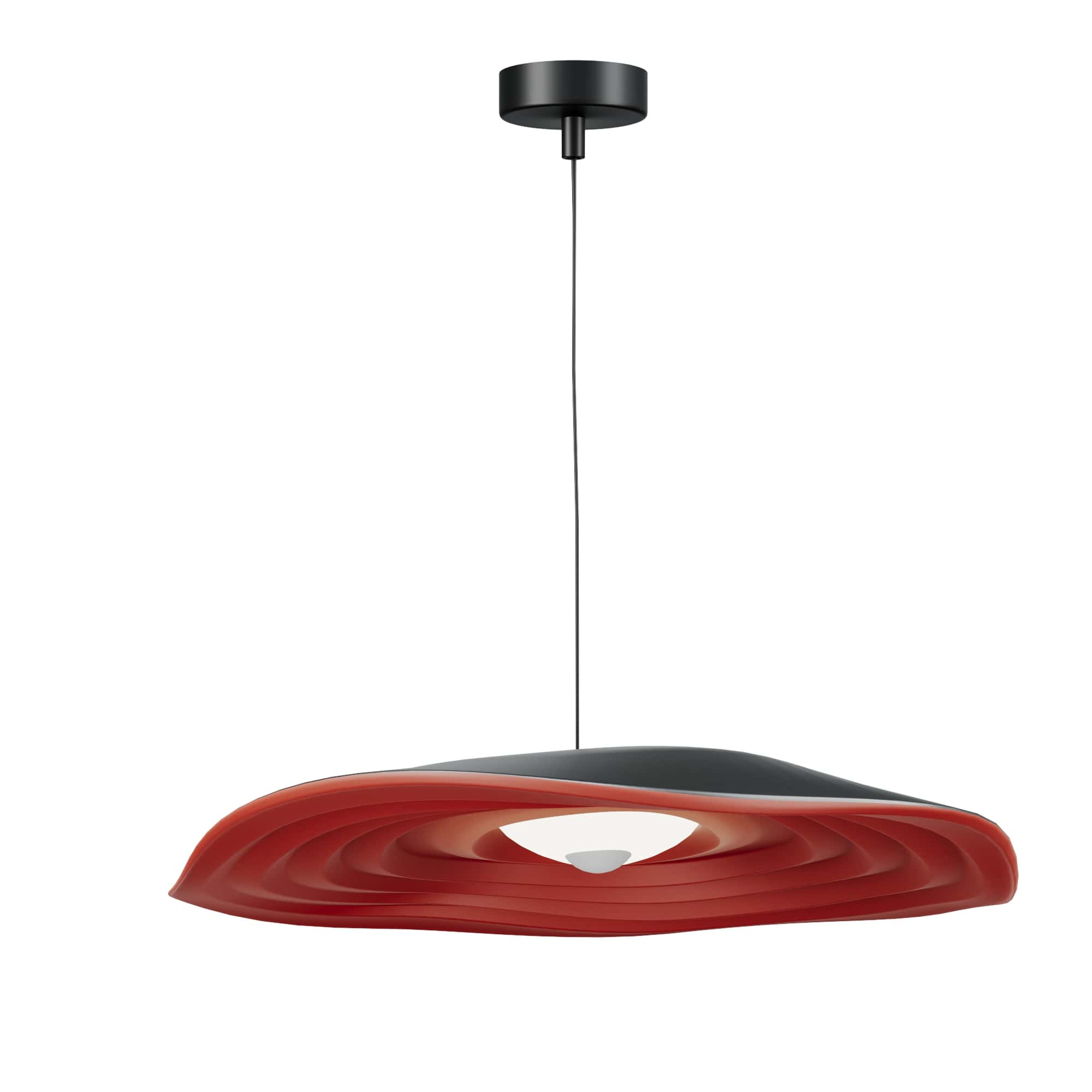 Светильник светодиодный 60*60*20-200 см, 1*LED, 12W, 3000K ST Luce Oasis SL6208.411.12, черный