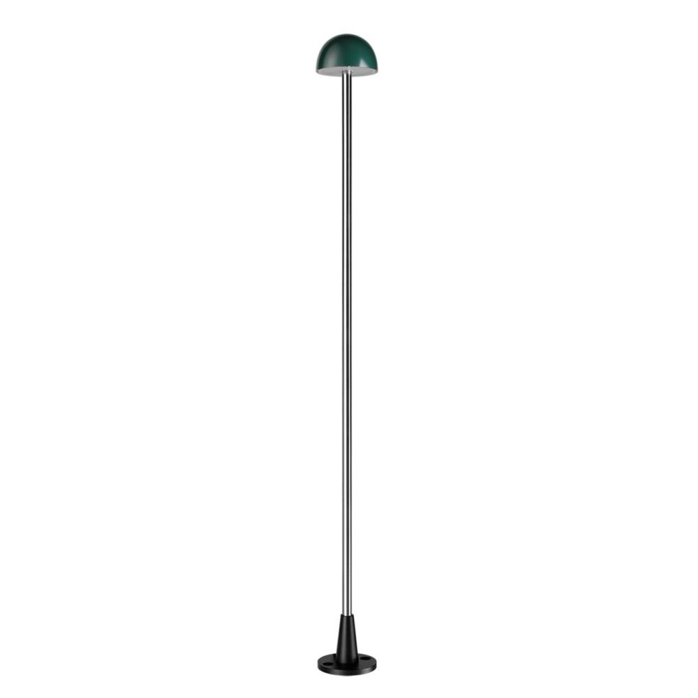 Уличный светильник *4,65*-53 см, 1*LED*4W, 3000K, Odeon Light VERDE 7122/4GL, темно-зеленый
