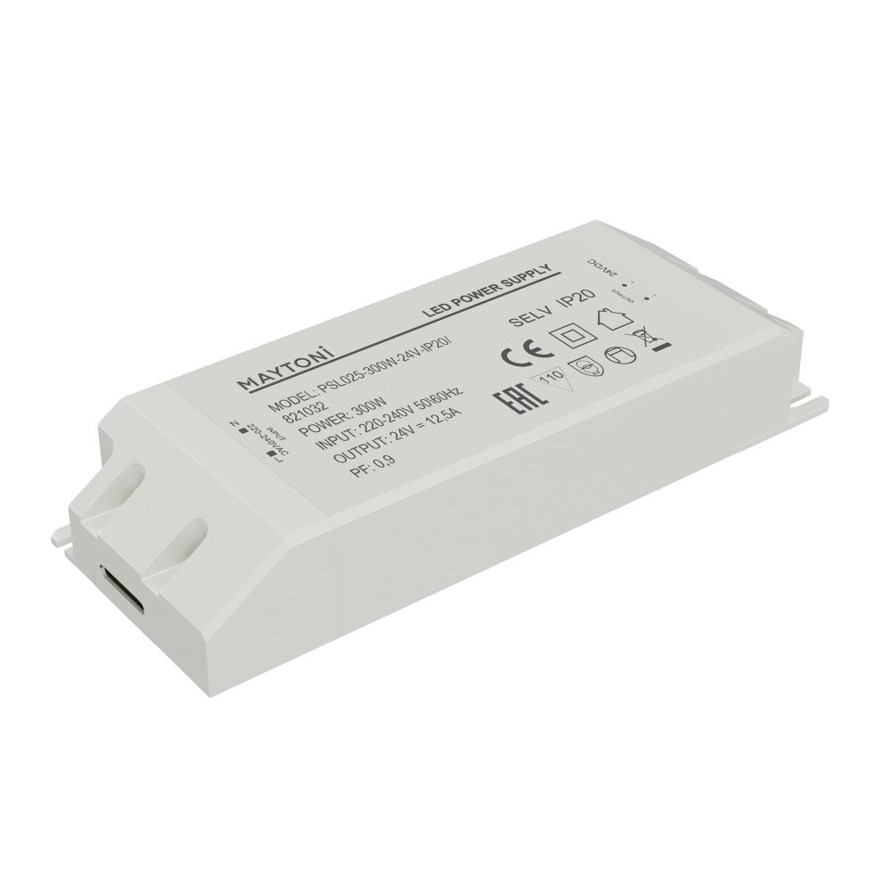 Источник напряжения PSL025 24V 300W IP20 821032 Maytoni Led Strip