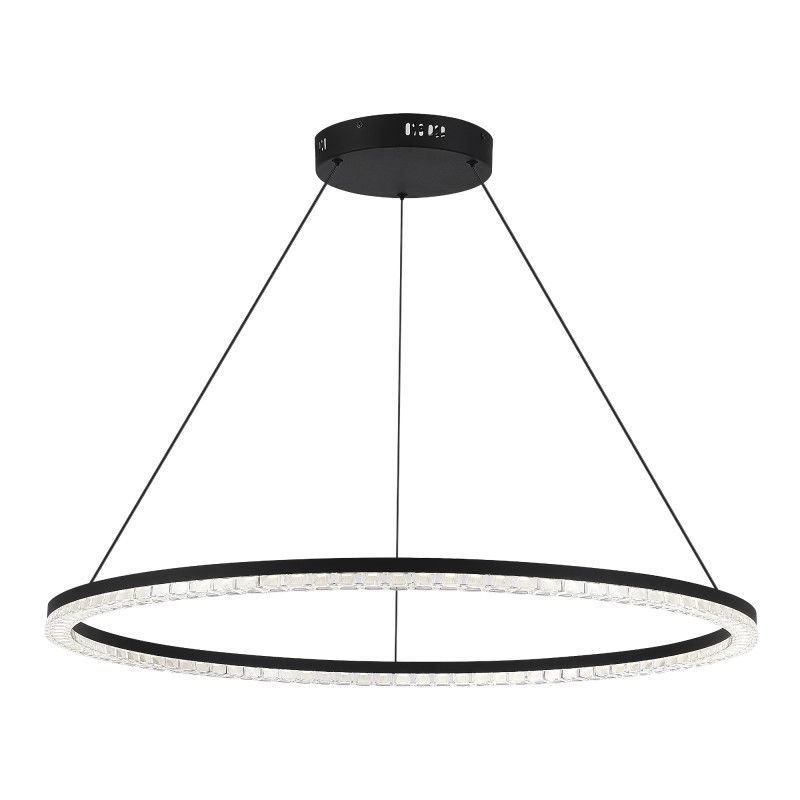 Подвесной светильник *85*-150 см, *LED, 54W, 4000K, ST-Luce Euclidics SL1018.413.01, черный
