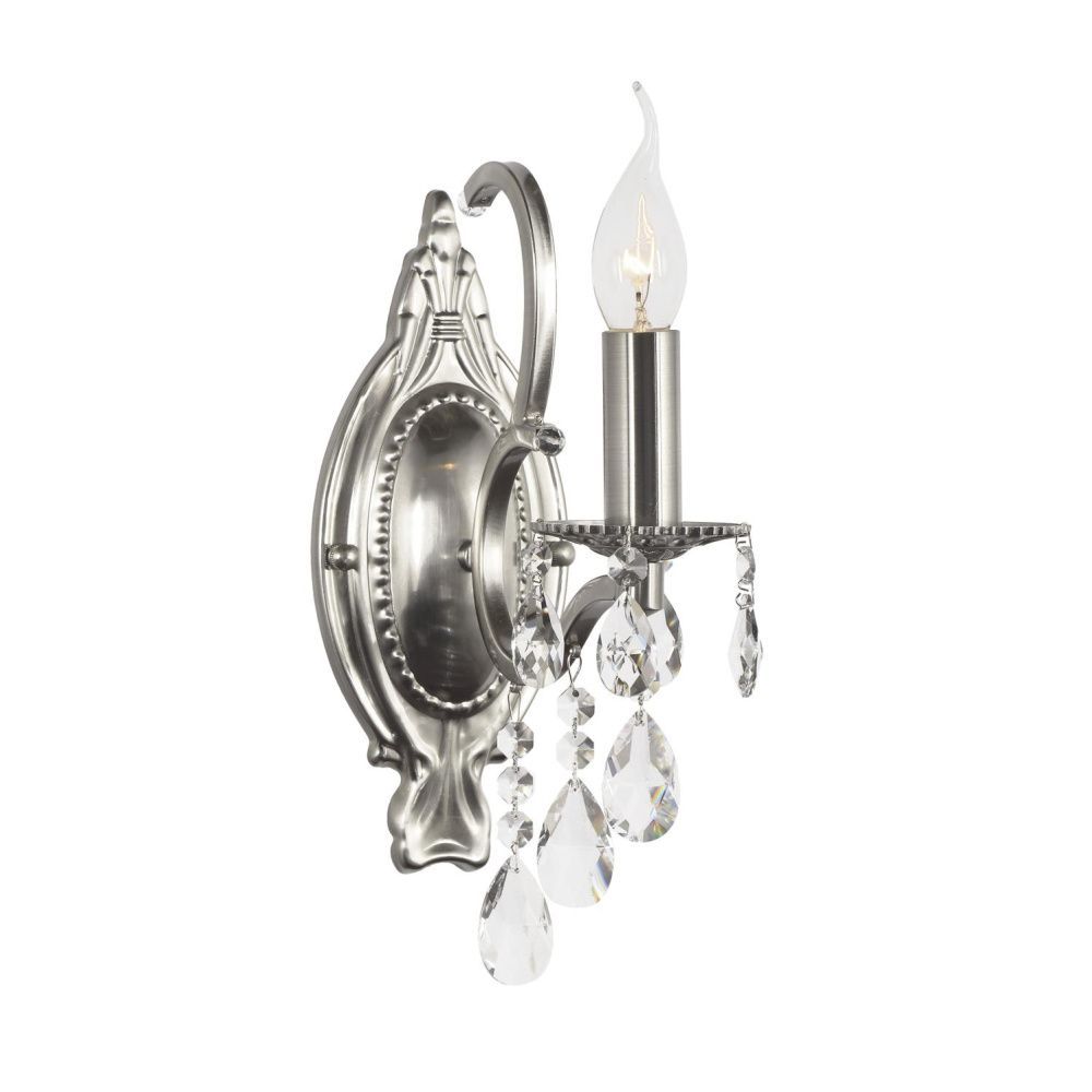 Бра *11*31 см, 1*E14*40W, Arti Lampadari Pisani Nm Pisani E 2.1.1.600 NM, Матовый никель