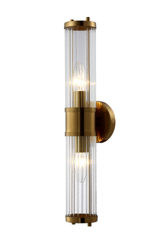 Бра 10*10 см, Crystal Lux SANCHO AP2 BRASS Латунь