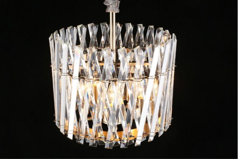 Подвесная люстра 40*32-115 см, 5*E14, 40W, Aployt Verene APL.808.13.05, золотой