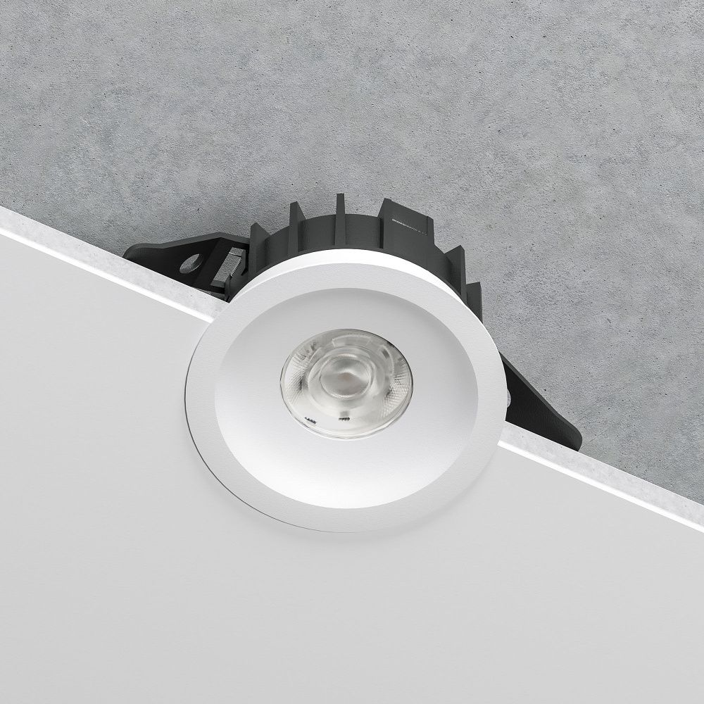 Потолочный акцентный светильник 9*9*5 см, LED, 10W, 4000K, Elektrostandard Combi 25067/LED, белый