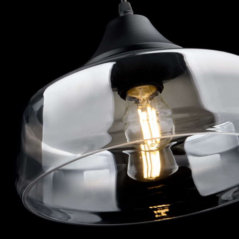 Светильник 24 см, Freya Jiffy FR5188PL-01B, черный