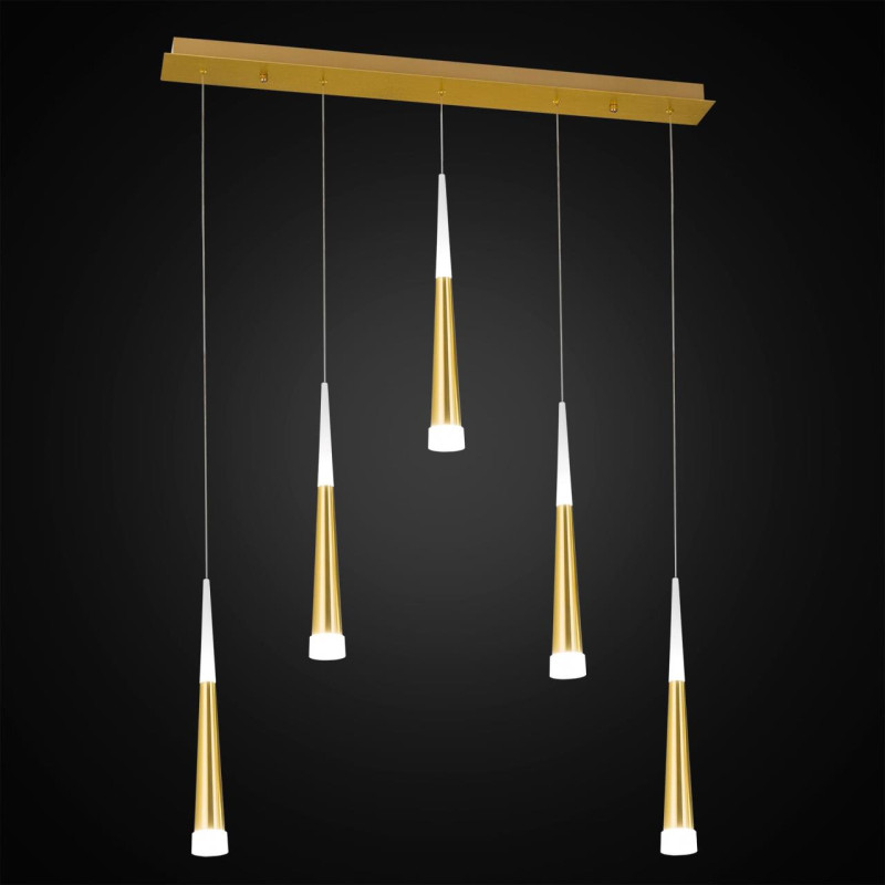 Светильник подвесной 93*10*160 см LED*35 W, 3000 К Citilux Вегас Шампань CL227052