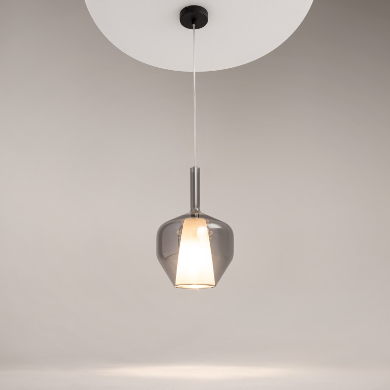 Подвесной светильник 20*20*334 см, 1*E27, 60W, Maytoni Duality MOD271PL-01B5 черный