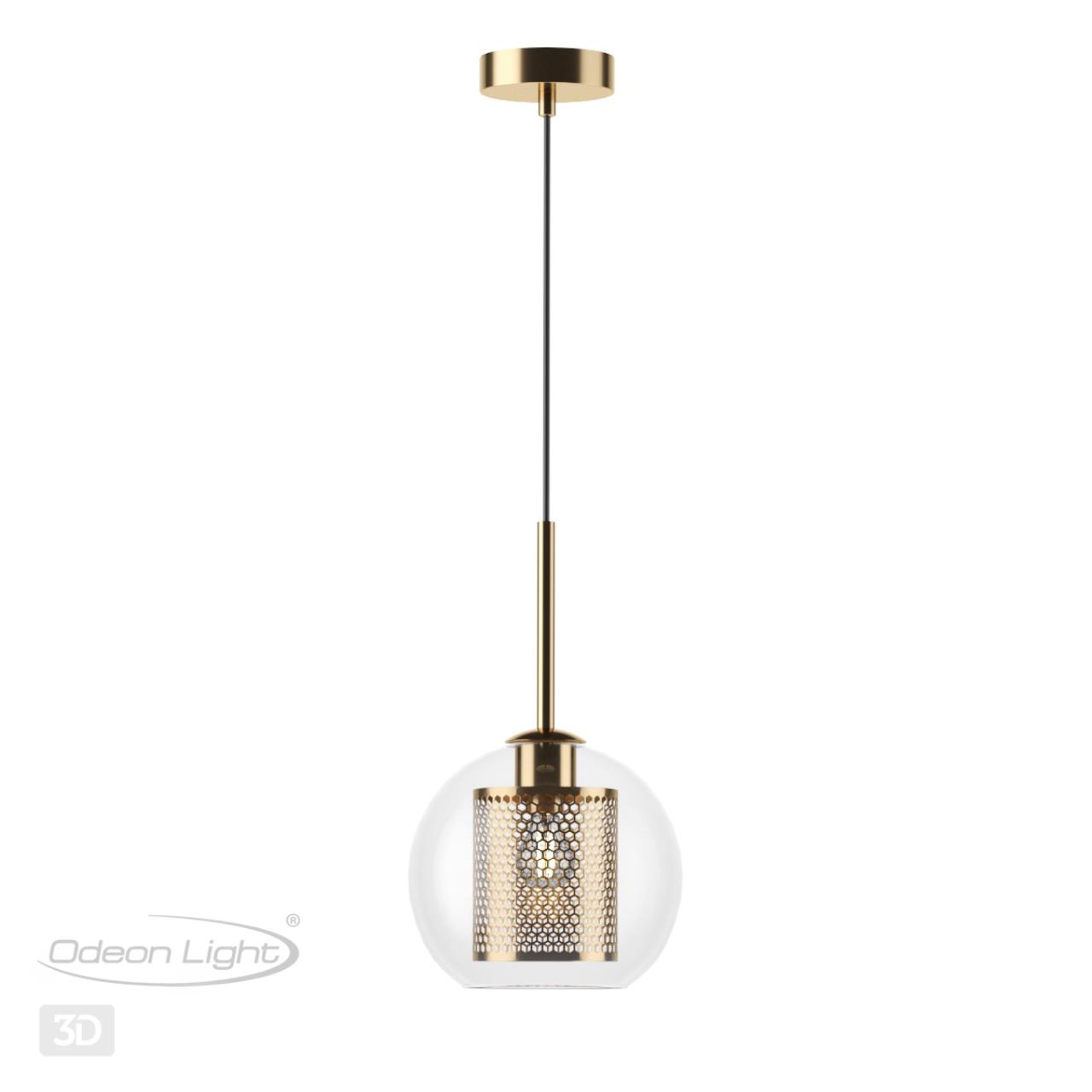 Подвесной светильник Odeon Light Clocky 4939/1 Бронза