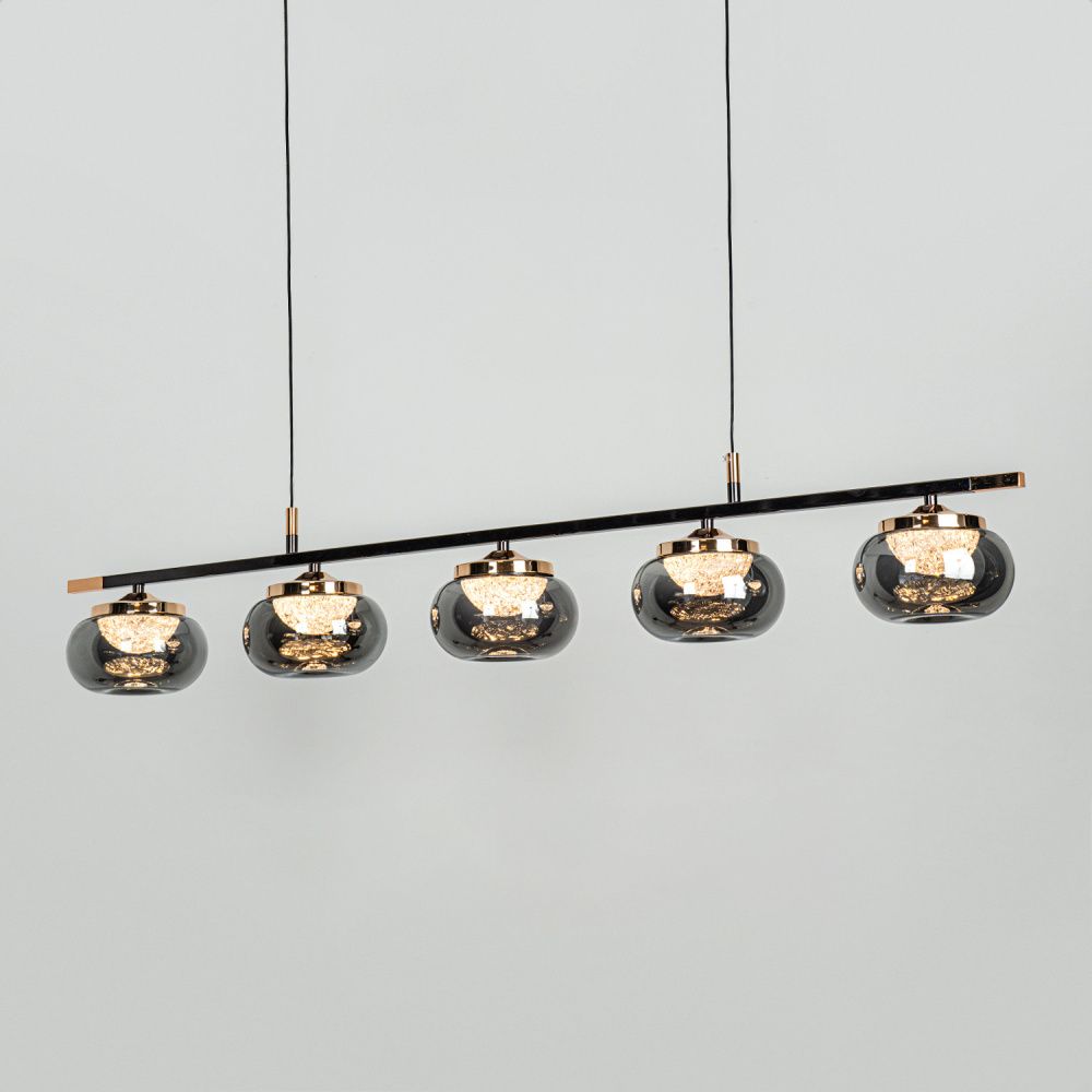 Светильник 105*15*-15 см, *LED*35W, 3000-6000K, Modestyle  MS.2525.1050, Чёрный, Золото