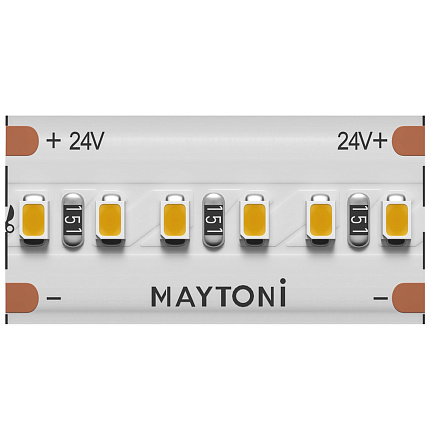 Светодиодная лента Ultra 24В 2216 21,5Вт/м 3000К 5м IP20 201063 Maytoni  Led Strip, цена за метр, отгружается по  5 м