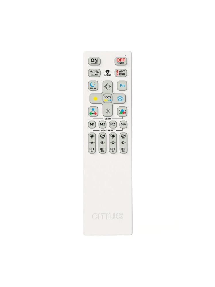 Светильник 46 см, 55W, 3000-5500K, Citilux GENKA SMART CL756A142, золото