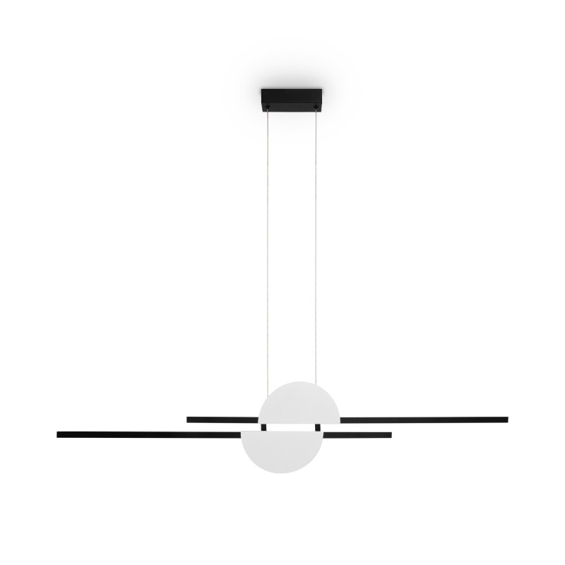 Подвесной светильник 1,8*80 см, LED 2 26W, 4000К, Черный Maytoni Skyline MOD179PL-L26W4K