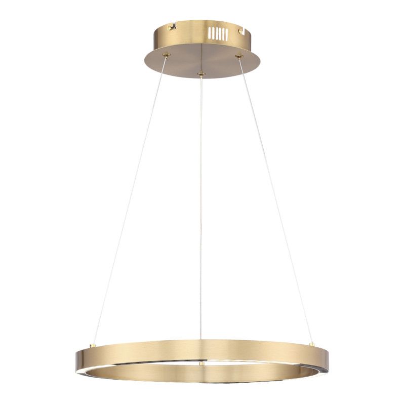 Подвесной светильник *40*-120 см, 1*LED, 25W, 4000K, ST-Luce Parilla SL6238.323.01, латунный