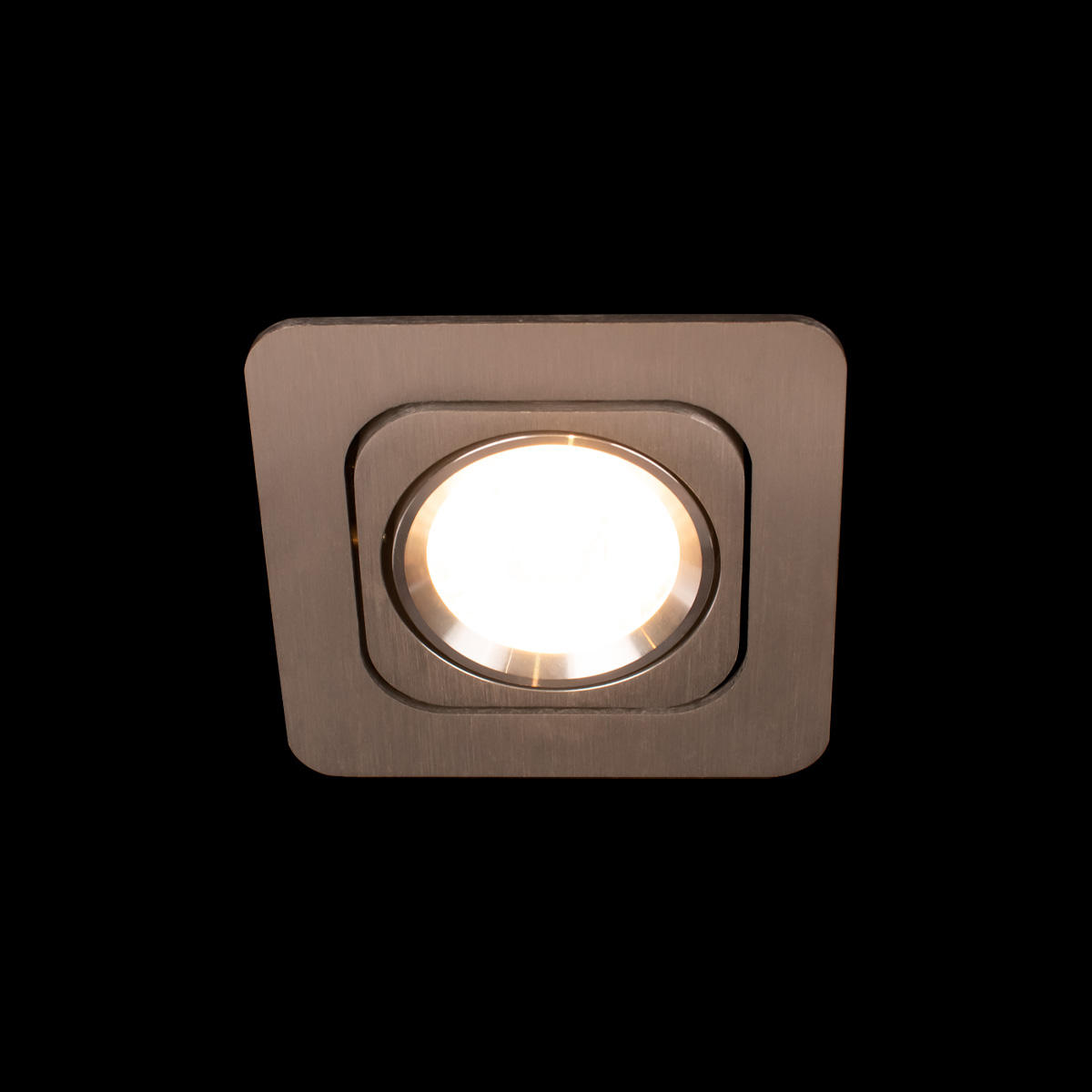 Встраиваемый светильник 10*10*7 см, 1*LED*12W 4000K LOFT IT Screen 10328/A Chrome серебро