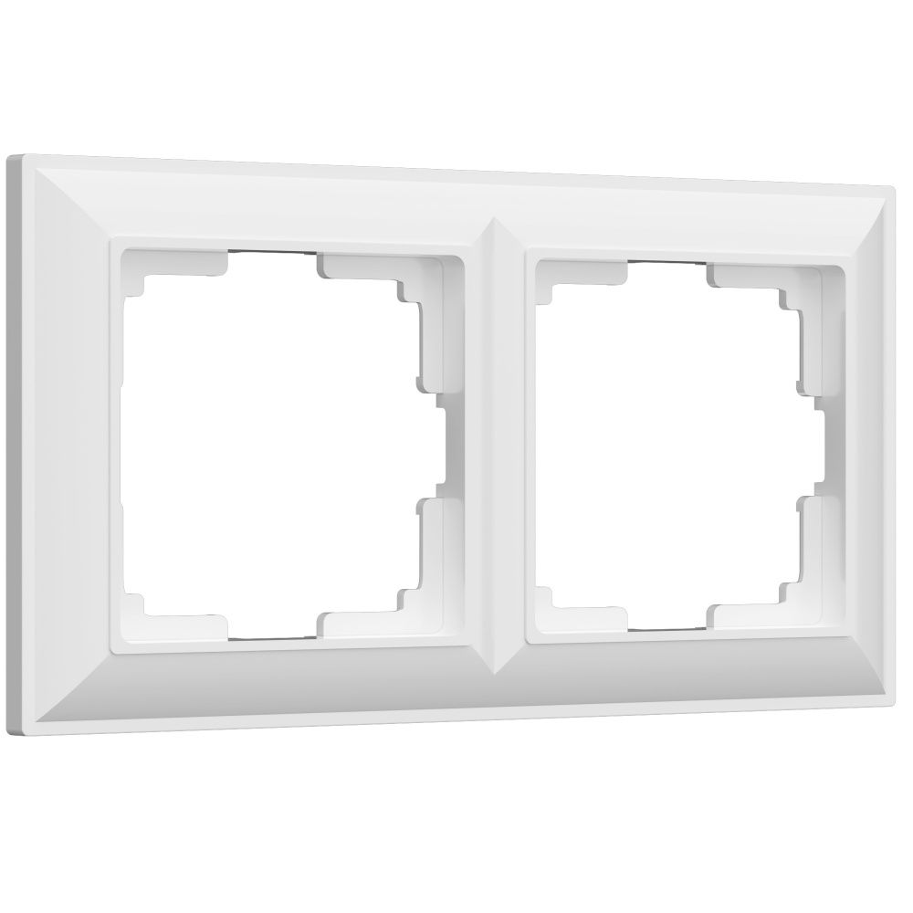 Рамка на 2 поста (белый) W0022201 Werkel 4690389160349