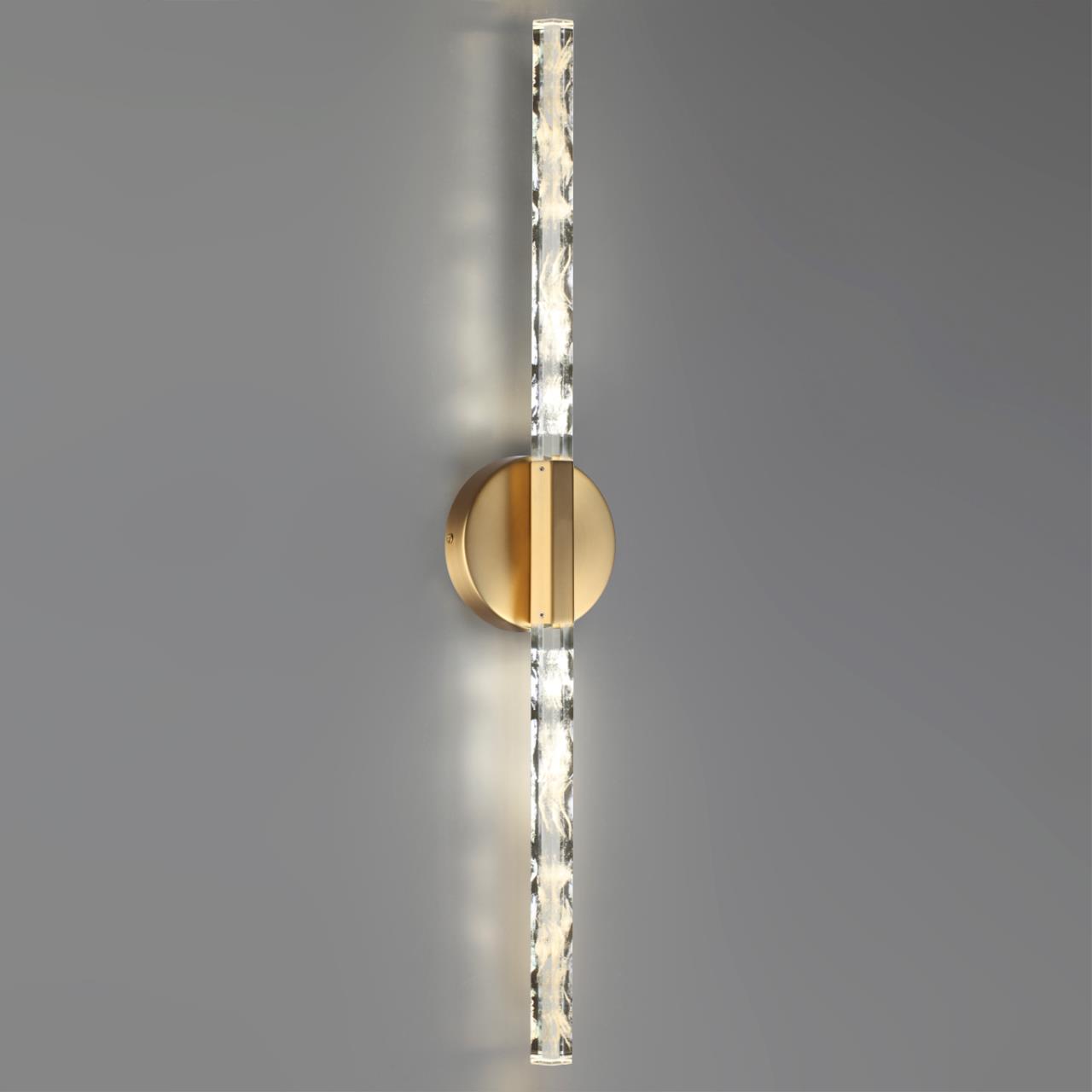 Бра 6,4*12*71 см, 1 LED*6W, 3000 К, Odeon Light Aletta, античная бронза 6679/6WL
