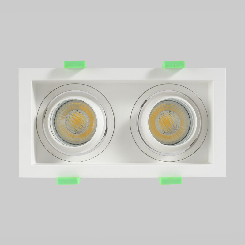 Встраиваемый светильник 18 см, Crystal Lux CLT 069C2 WH, белый
