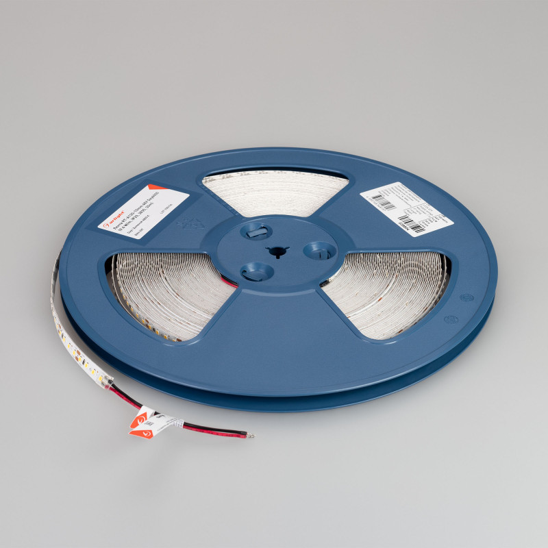 Лента RT-A120-10mm 48V Day4000 (9.6 W/m, IP20, 2835, 30m) (Arlight, Открытый) 038804. Цена указана за 30 метров. Продается кратно 30 метрам.