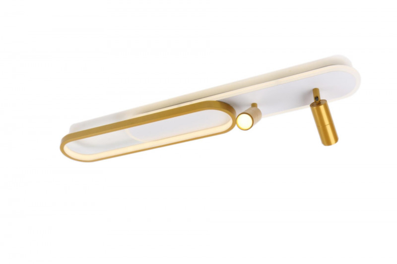 Бра 80 см, 32W, 4000K, Arte Lamp LUCAS A2600PL-32GO, золото