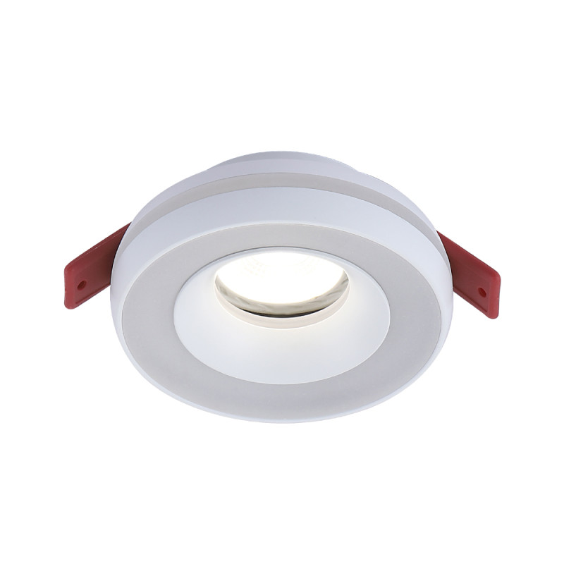 Светильник встраиваемый 9,5*3,5 см, 1*GU10*50W белый Crystal Lux CLT 064C1 WH
