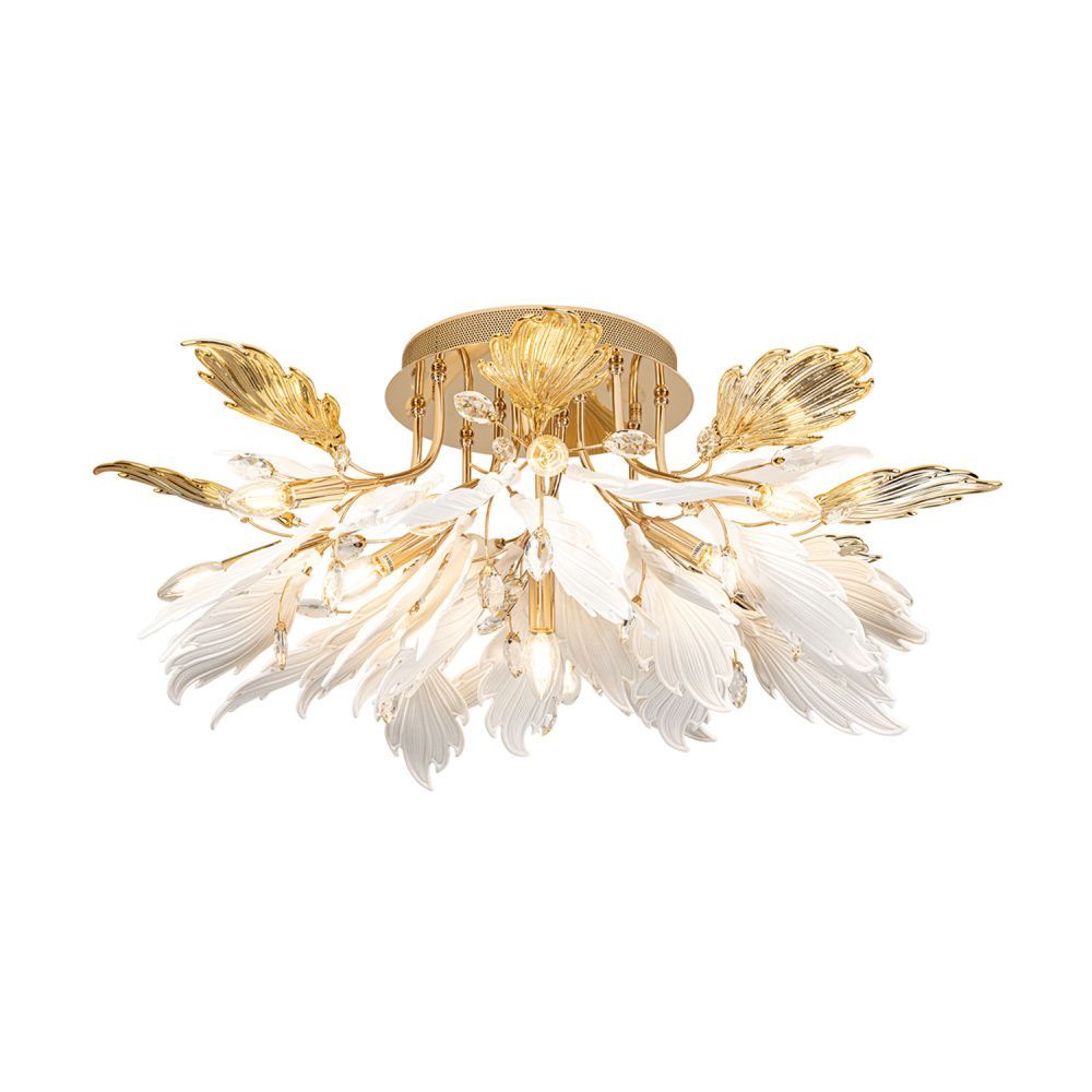 Люстра 85*35 см, 13*Е14*40W, Modelux  ML.6869.850 GD, Золото