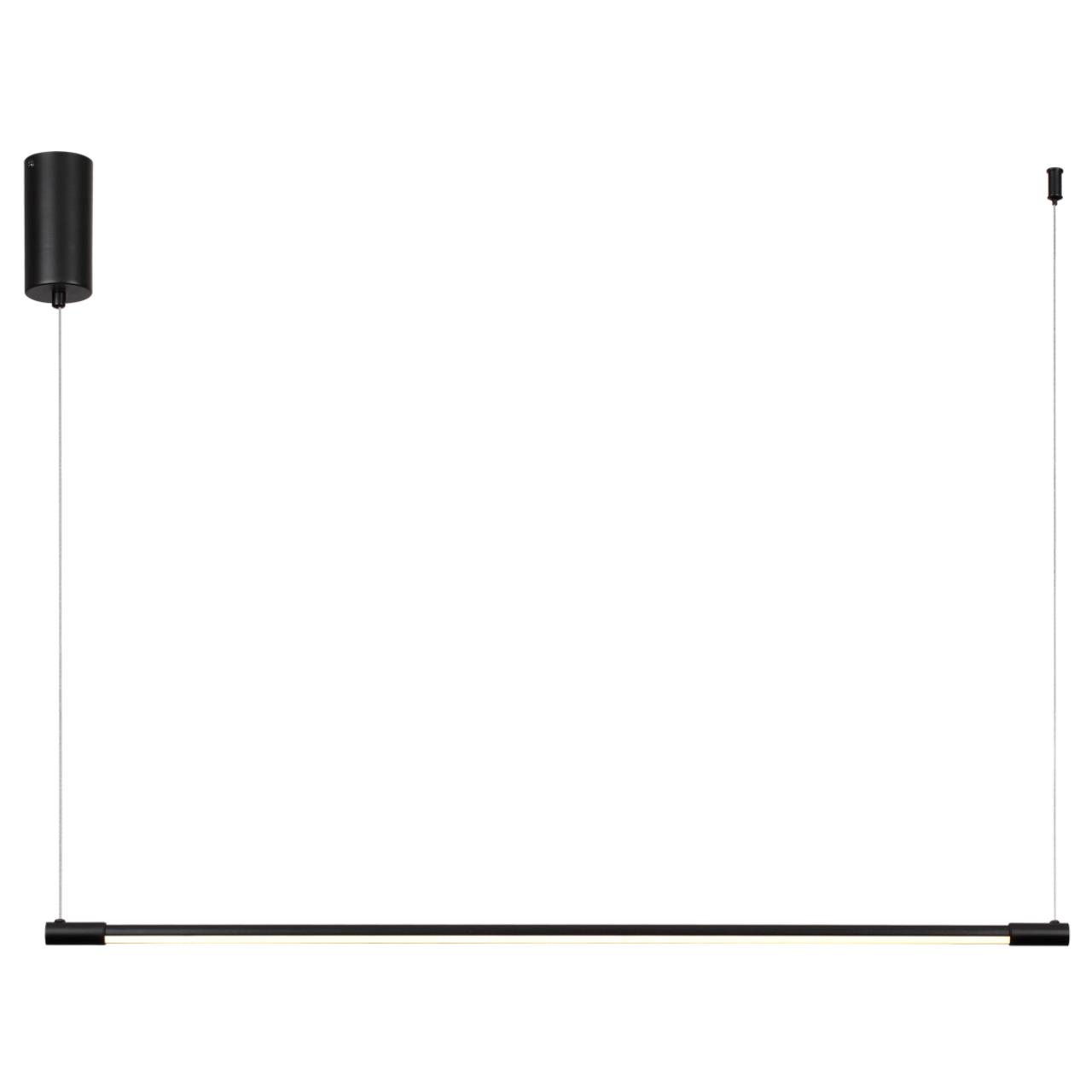 Светодиодный светильник 81 см, 9W, 3000K Odeon Light Fillini 4335/9L, черный