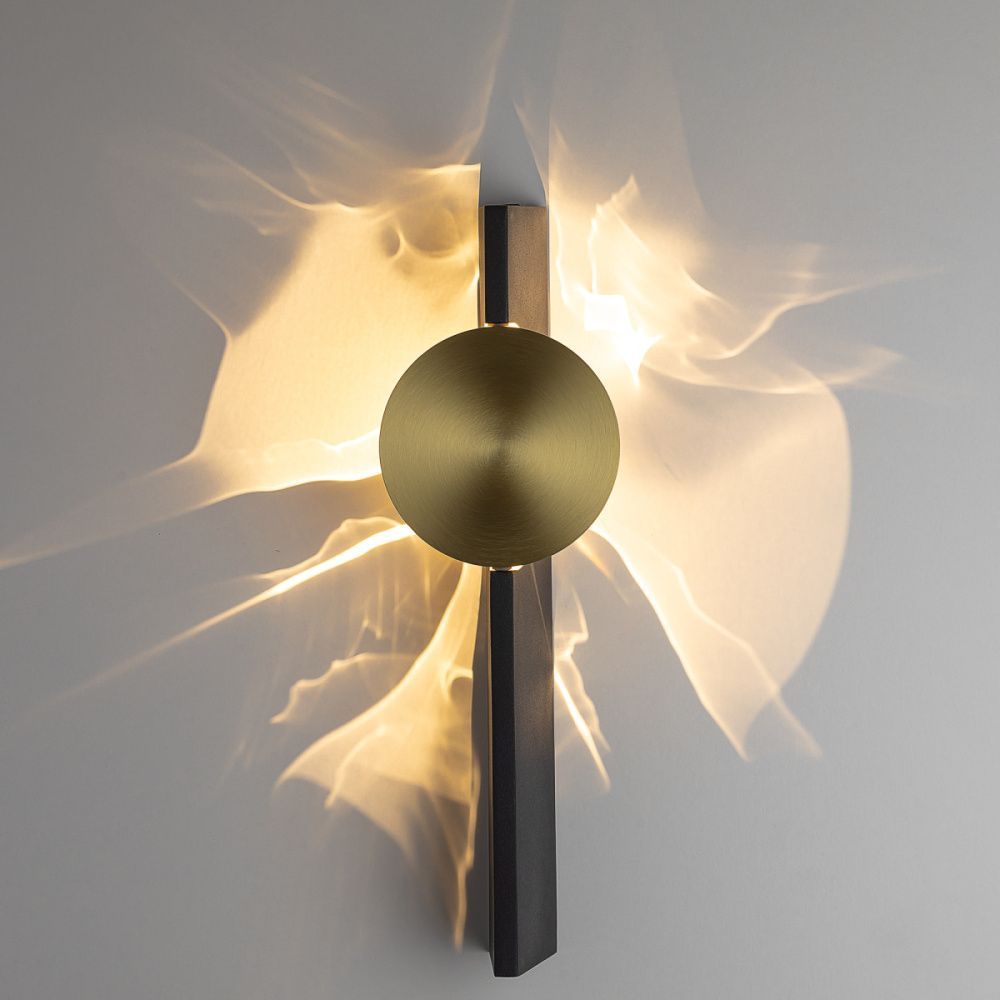 Светильник 32 см, 3W, 3000K, Citilux JAZZY CL248012, черный-латунь