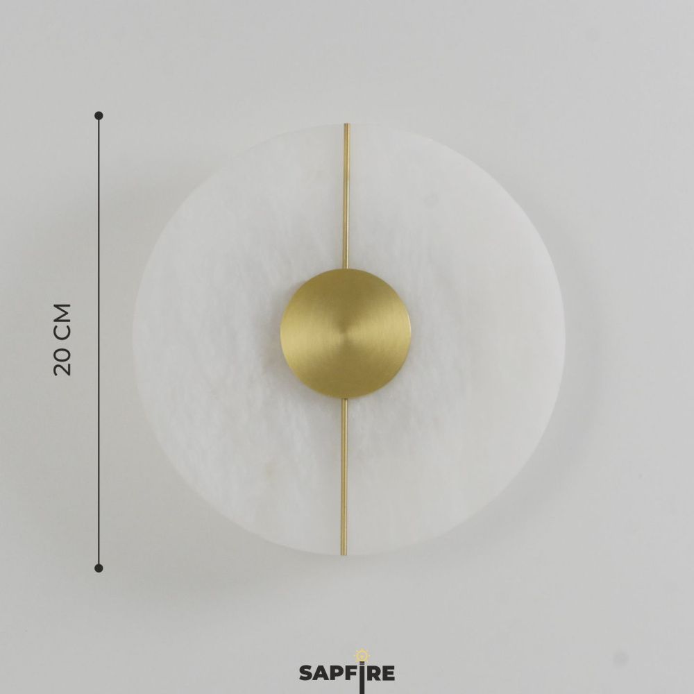Светильник DZN-36259 БЕЛЫЙ/МРАМОР  D200/H100/1/LED/7W/5000K PHEBE 24-12