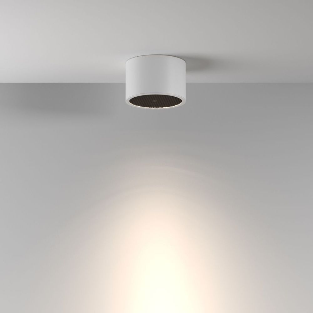 Потолочный светильник 8.2 см, Maytoni Technical Glare C122CL-GX53-W, белый