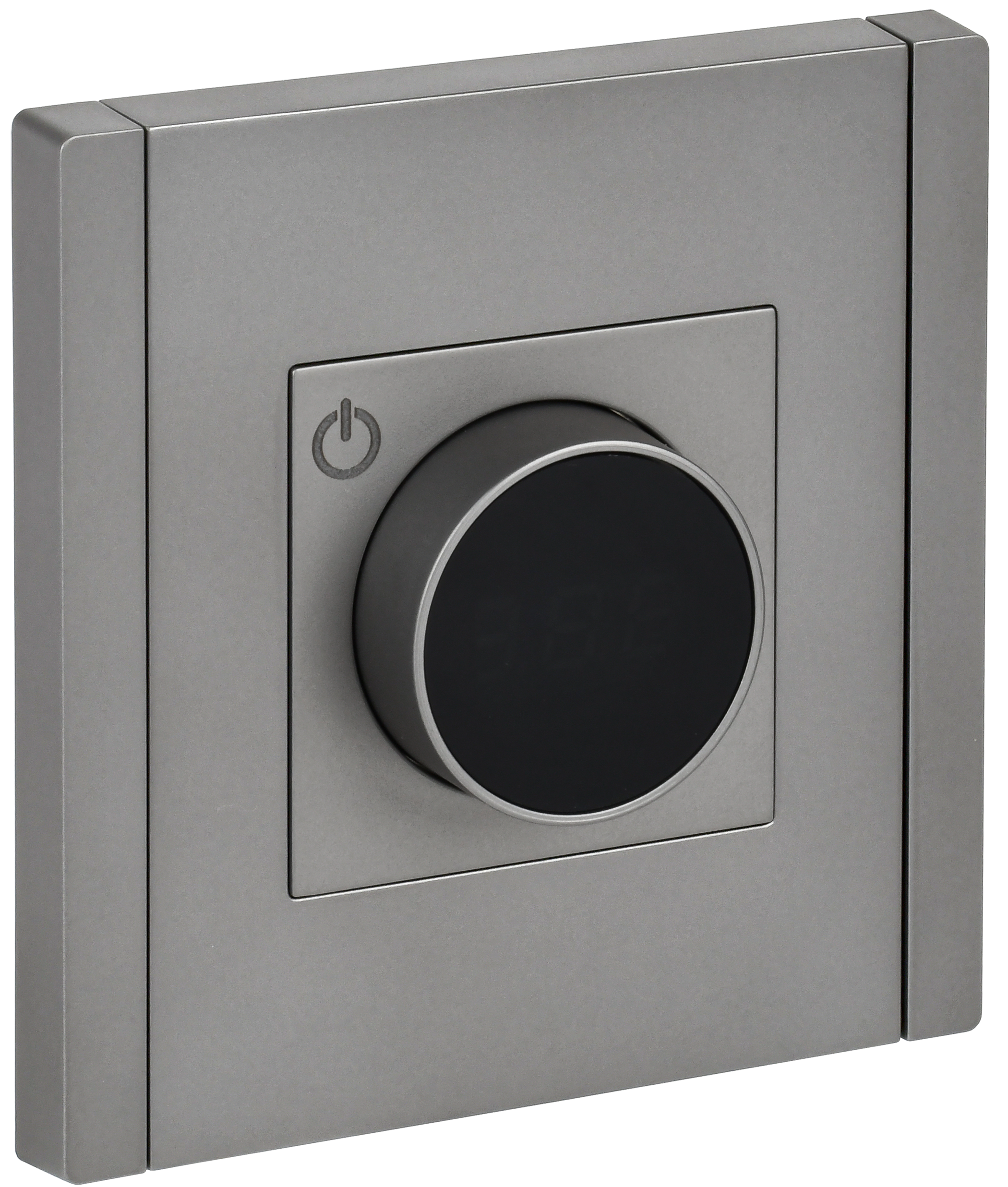 Термостат электронный с индикацией FP552 сталь IEK FORTE&PIANO, FP-RT11-K46