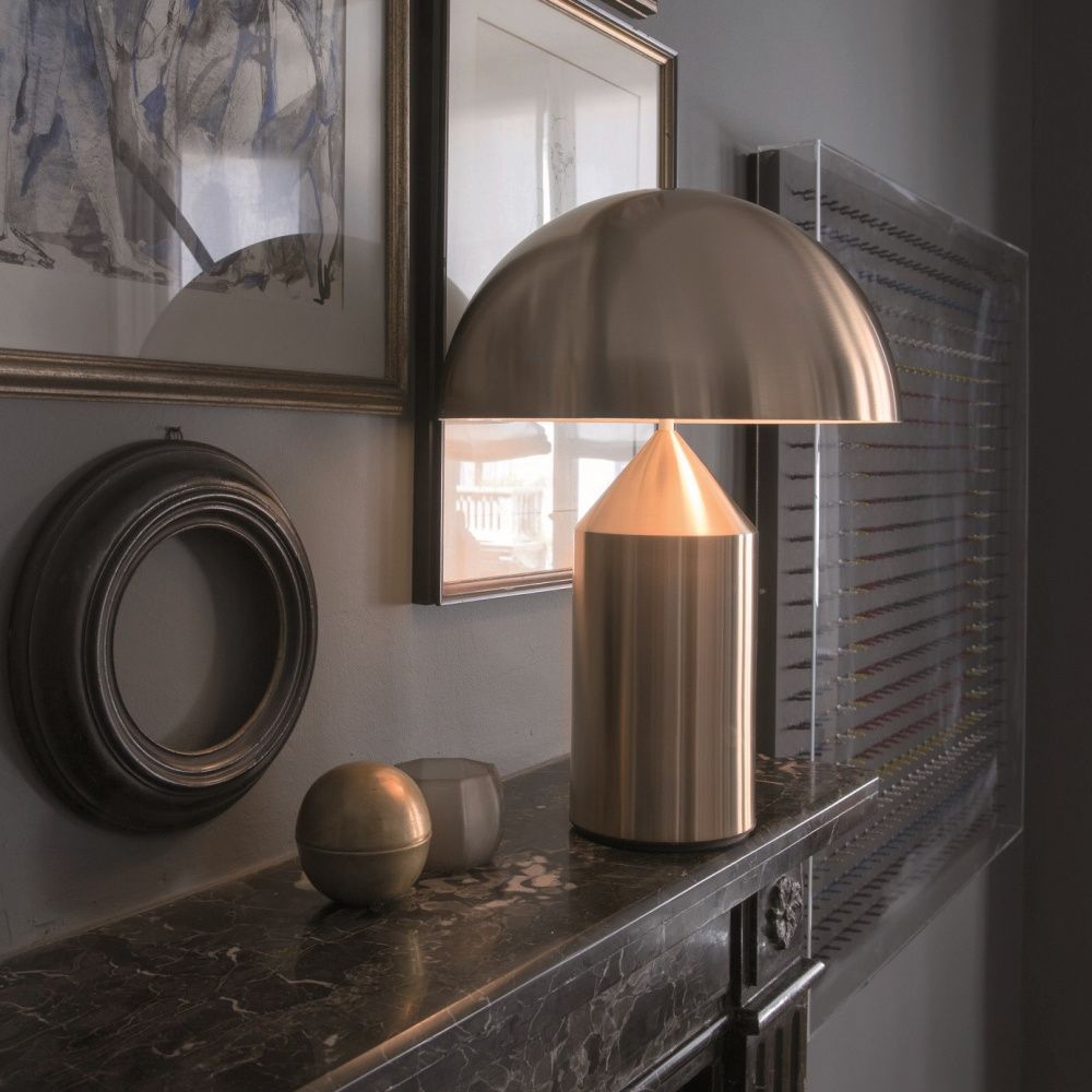 Настольная лампа Atollo Table Lamp white H50 50*35*50 см, 1*E14*40W, ImperiumLoft 43.121, Белый