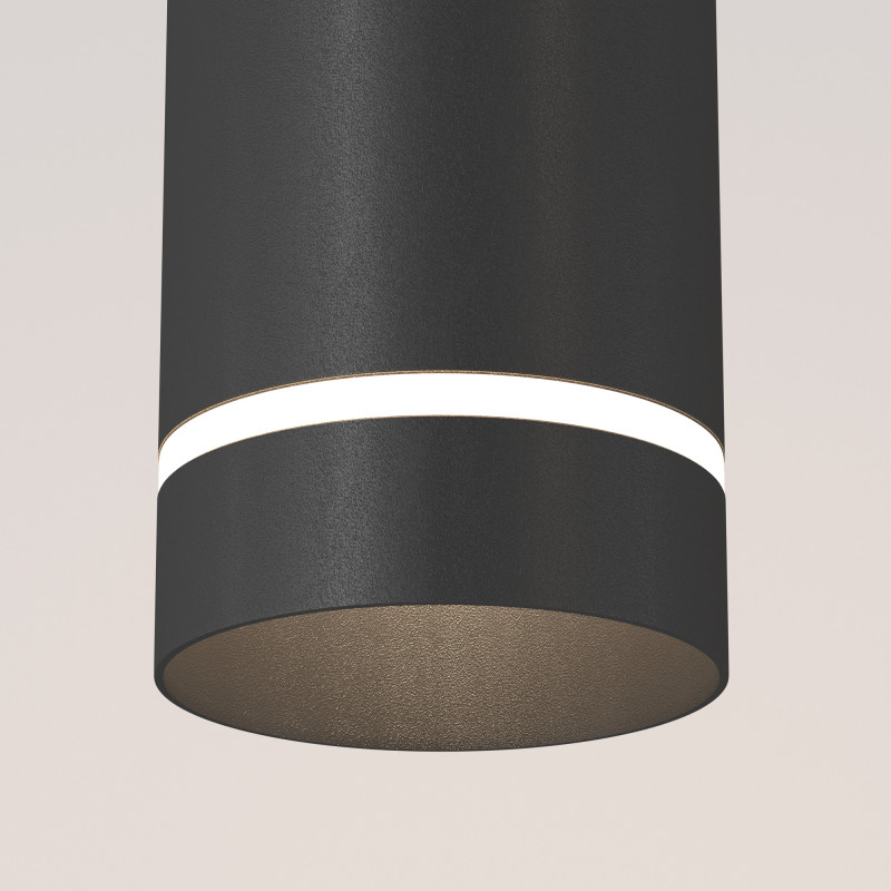 Светильник 8 см, 12W, 4000K, Maytoni Pendant Orlo P085PL-12W4K-B, черный