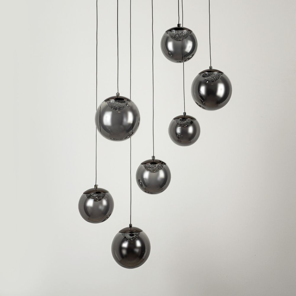 Светильник *60* см, LED*37W, 3000-6000K, Modelux  ML.2338.7 BK, Чёрный