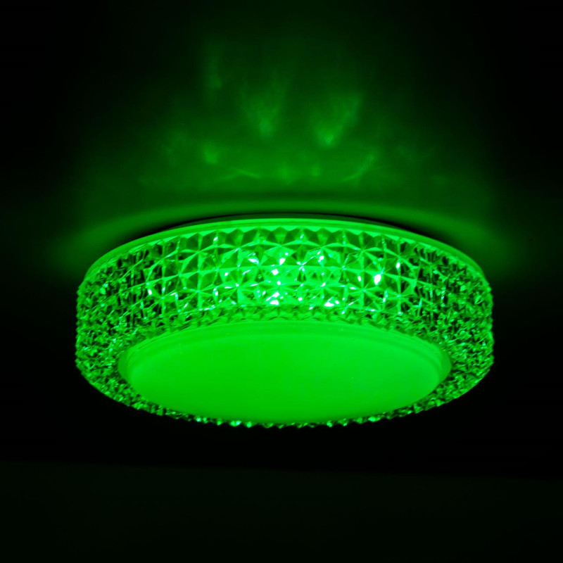 Светильник Citilux Альпина Смарт CL718A12G, 13W LED, 3000-5500K, диаметр 21 см, белый