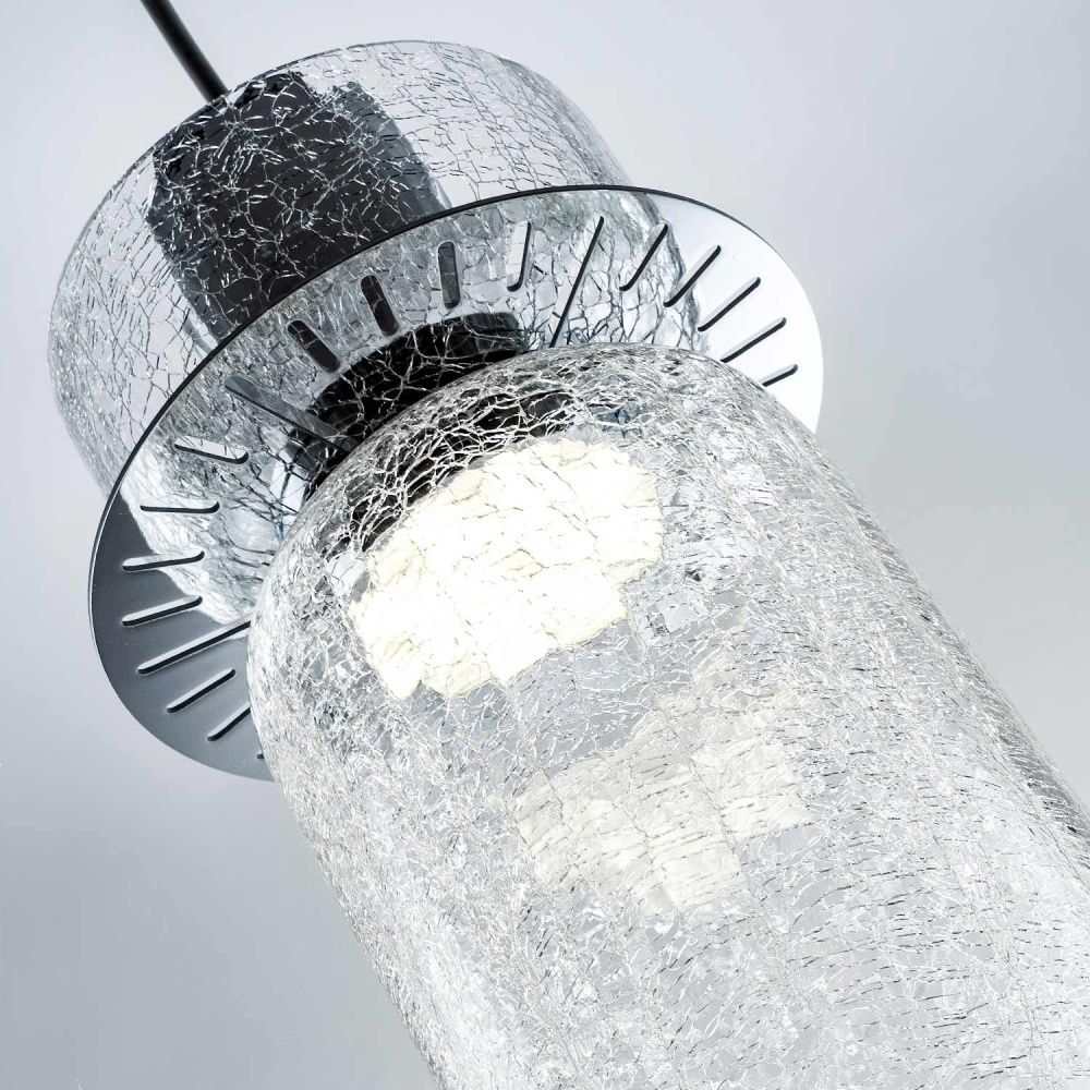 Подвесной светильник 16*37/145 см, LED 10W 3000-6500К MODESTYLE MS.1410.120 CR хром