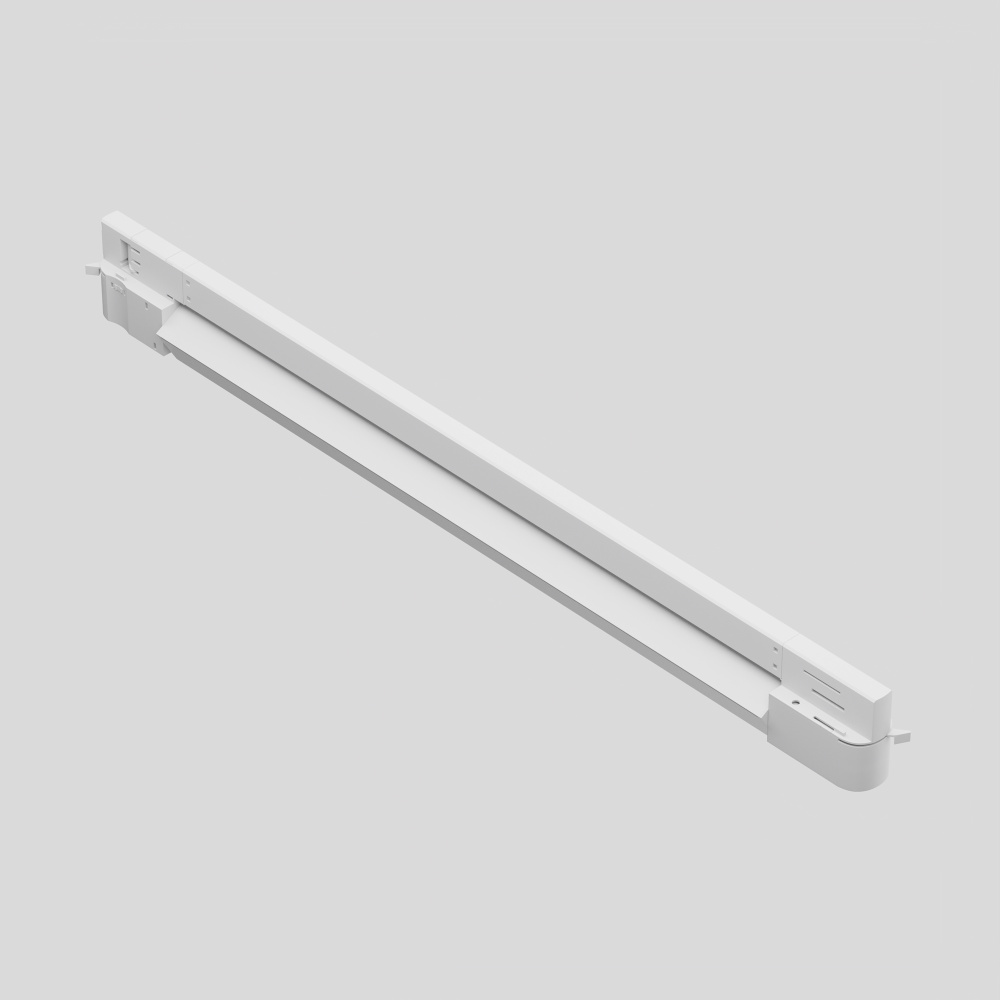 Трековый светильник 61*3,5*-6 см, *LED*20W, 2700K, Maytoni Technical Basis TR196-3-20W2.7K-W(N), Белый