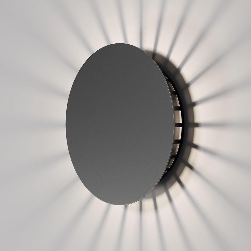 Светильник 26 см, 12W, 4000K, Elektrostandard Firenze 35178/D, черный 