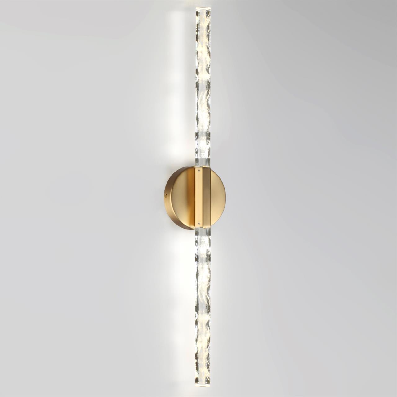 Бра 6,4*12*71 см, 1 LED*6W, 3000 К, Odeon Light Aletta, античная бронза 6679/6WL