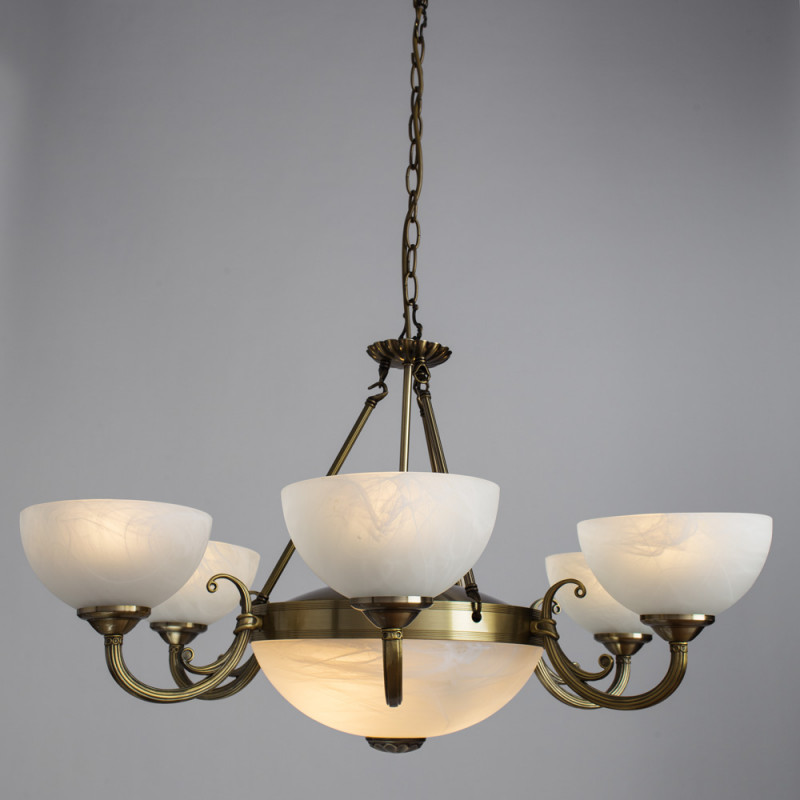 Люстра Arte Lamp A3777LM-6-2AB бронза