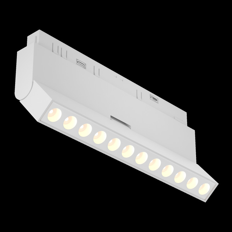 Трековый светильник 22 см*12W*3000К  Maytoni Technical Points Exility LED, Белый TR033-2-12W3K-W