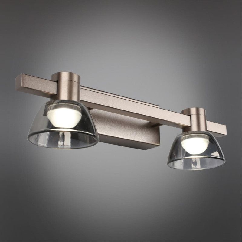 Бра 11*30*9 см 10W, 4000K, Aployt Rezeda APL.788.01.02, серый