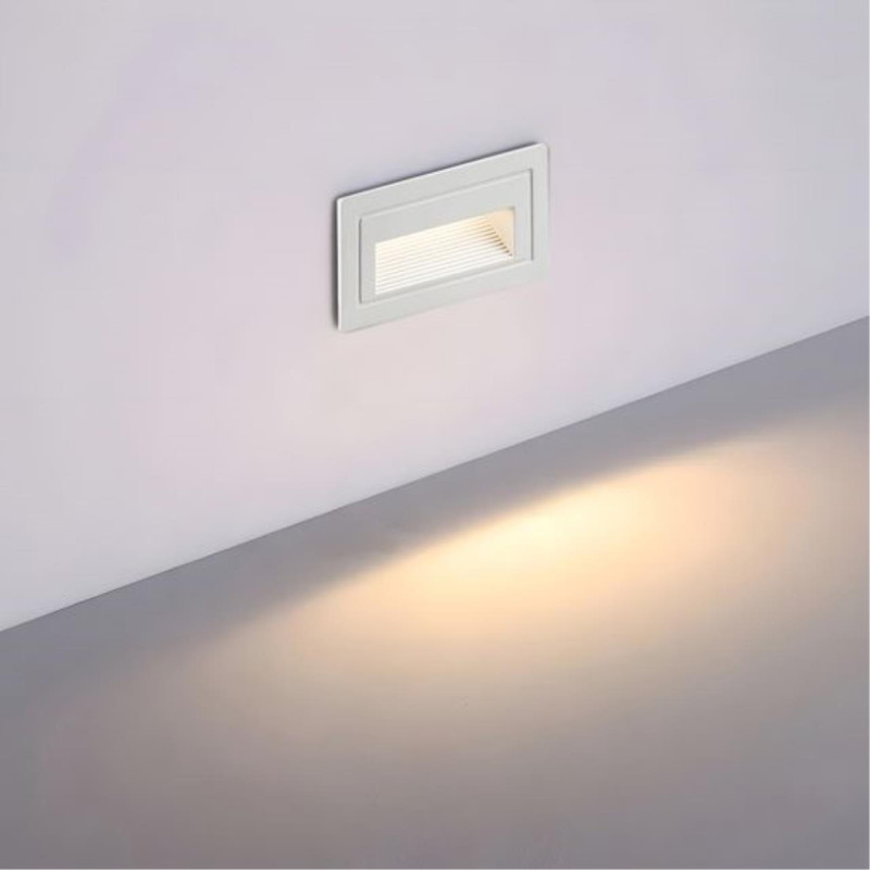 Встраиваемый светильник 10,5*4,5*6 см, 1*LED*3W 4200K Arte Lamp Piazza A7223IN-1WH белый