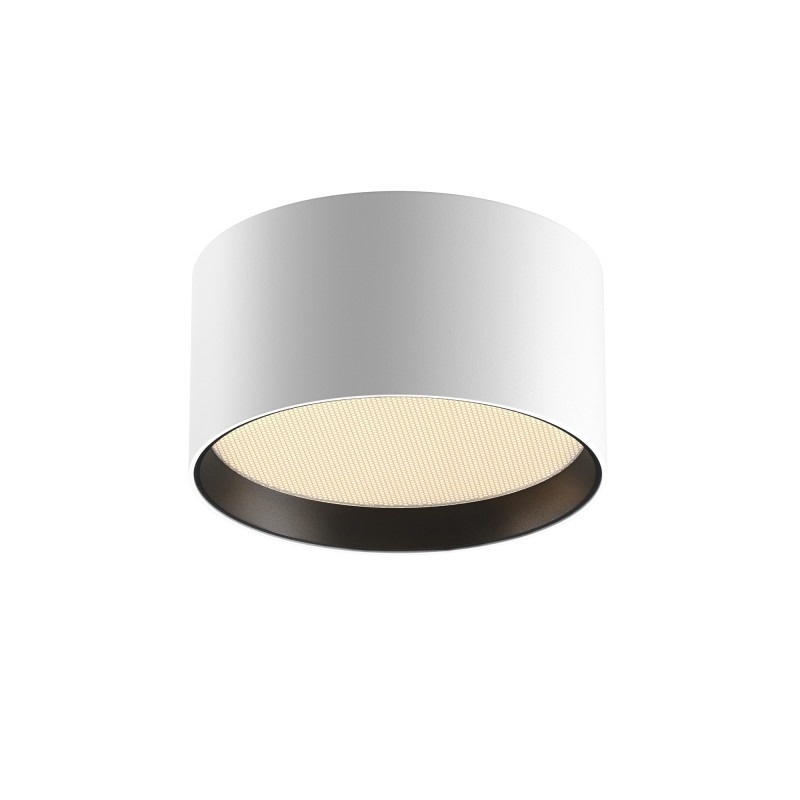 Потолочный светильник 12*6,4 см, LED 12W 3000K Maytoni Technical Ceiling Glare C091CL-12W3K-W белый