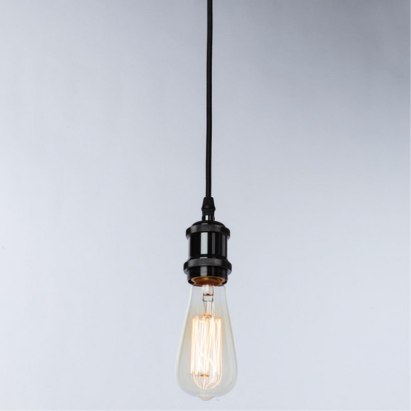 Светильник подвесной Arte lamp Electra Черный хром A7002SP-1BC