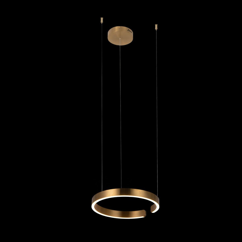 Светильник *40 см, 1*LED*12W, 3000К Loft It 10013S Ring, Латунь