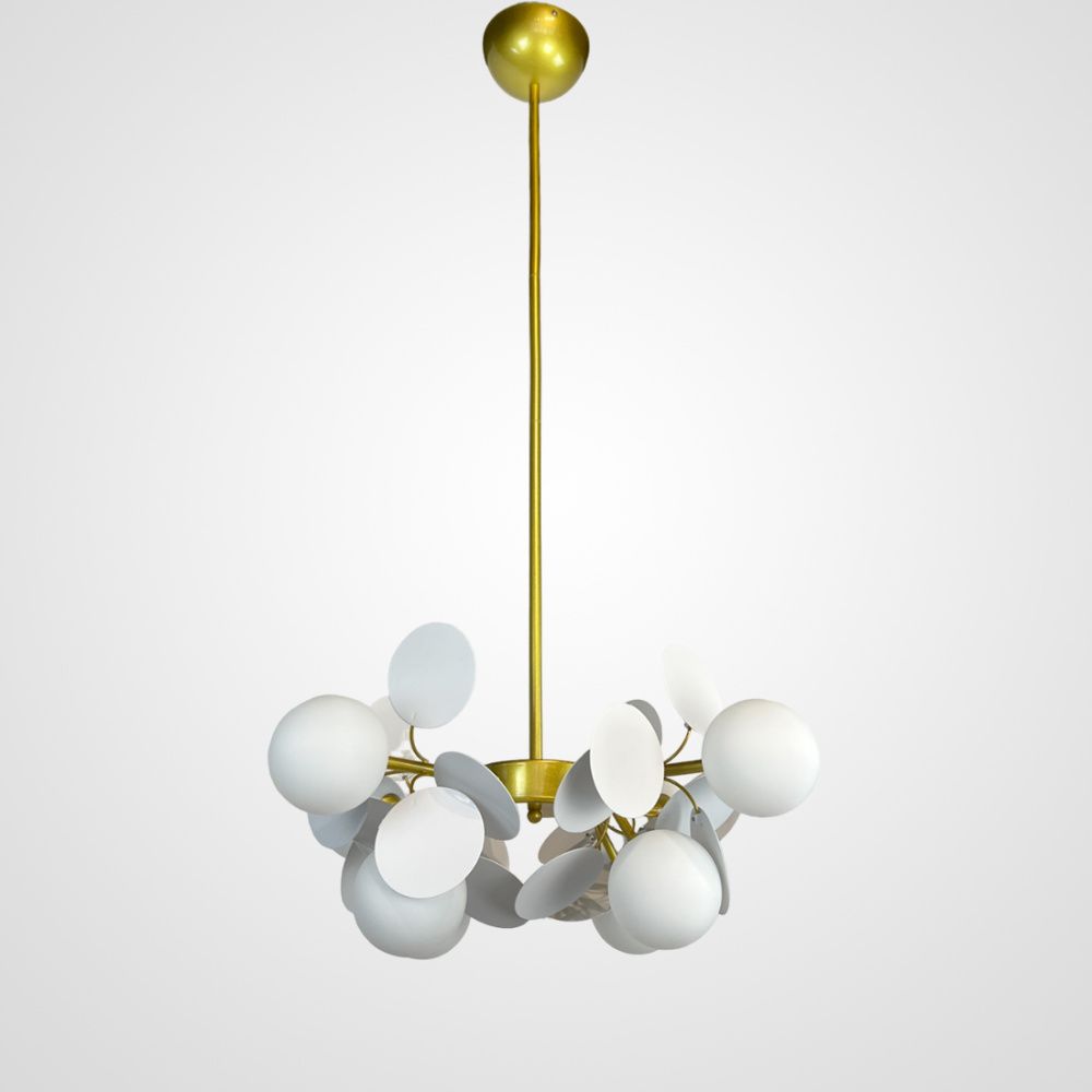 Люстра на штанге Light of MATISSE SELF 8 60*60*30 см, 8*G9*20W, ImperiumLoft MATISSE01, Золотистый