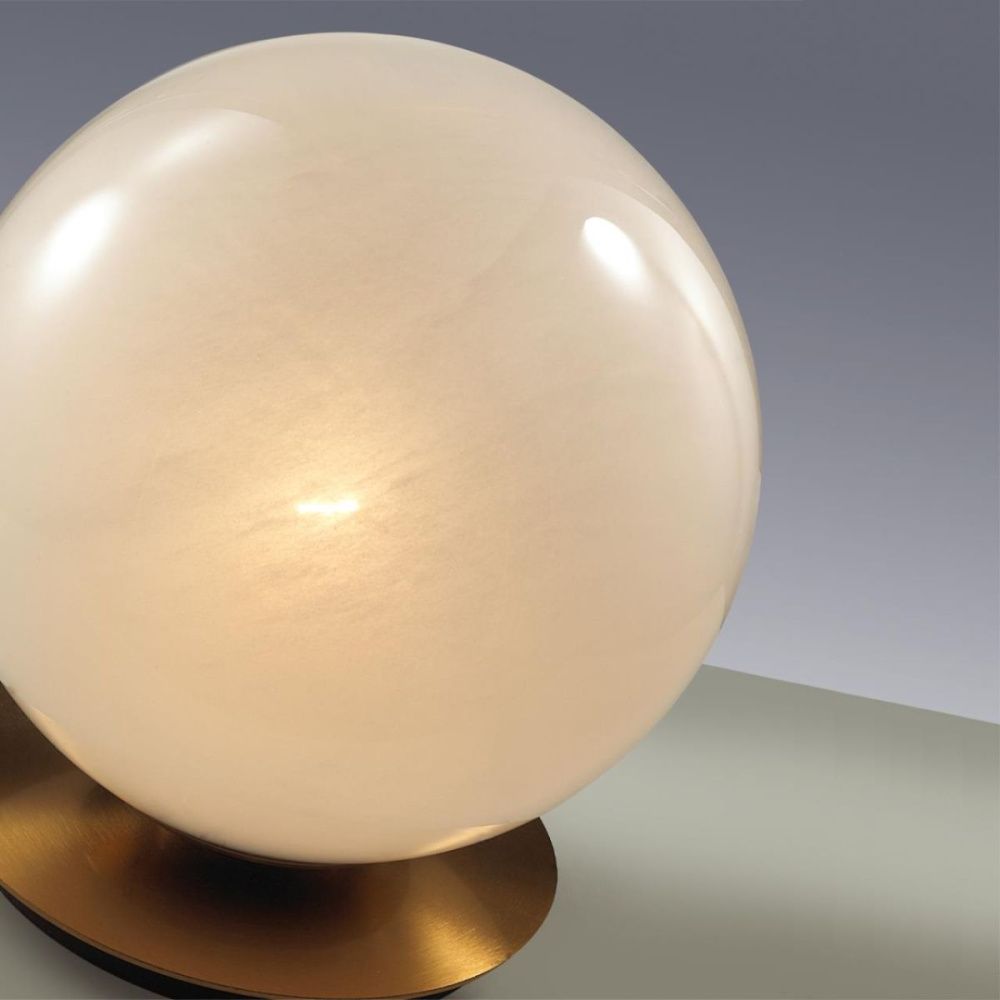 Настольная лампа 21 см, Odeon Light Midcent Magia 7109/1TL, бронза