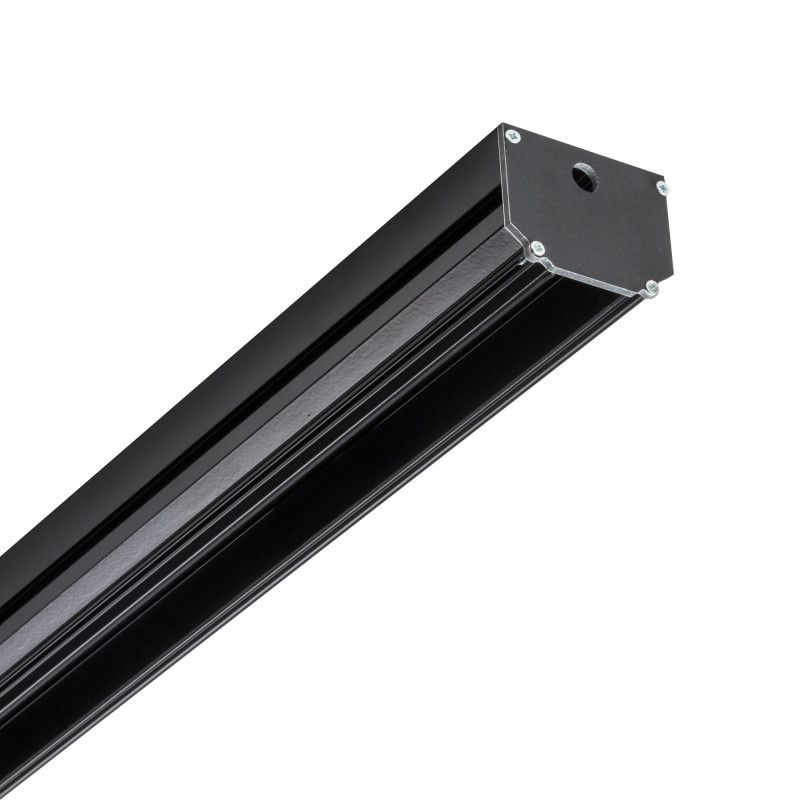 Профиль для шинопроводов 200**- см,  Lightstar Uno 509427L, черный