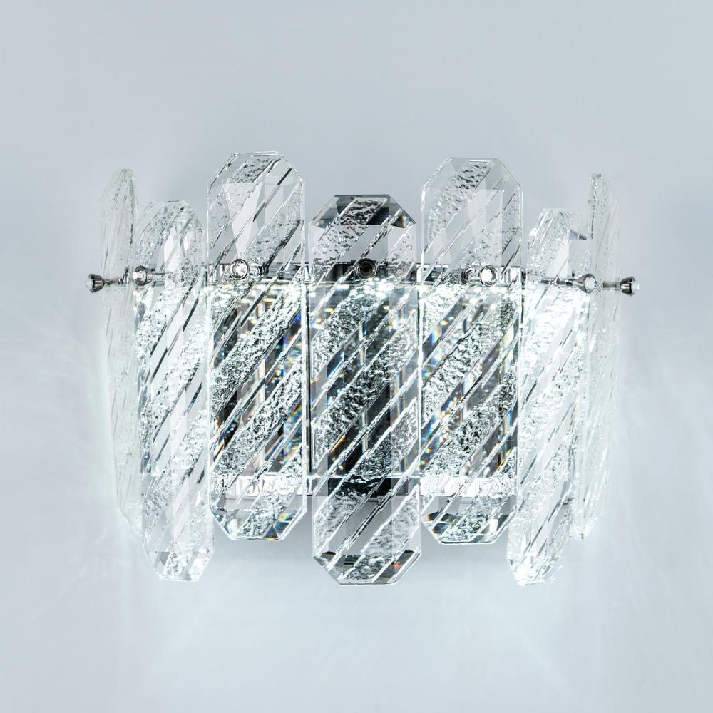 Настенный светильник 12*20*25 см, LED 7W 3000-6000K MODELUX ML.350.250 CR хром