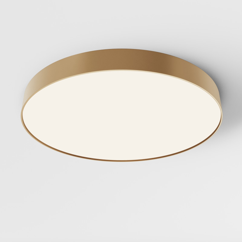 Светильник 60 см, 90W, 4000K, Maytoni Technical Ceiling Zon C032CL-90W4K-RD-MG, матовое золото